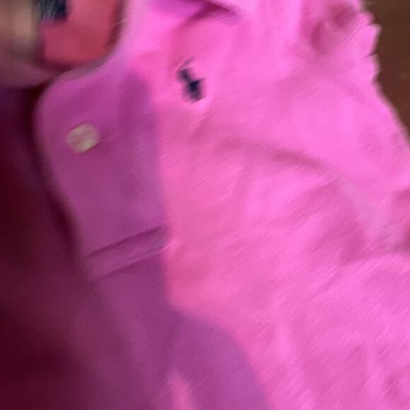 Ralph Lauren Polo Infant Pink Dress Collared Short Sleeve 9-month Baby Girl - Picture 4 of 7